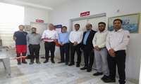 رئیس بیمارستان قشم از آتش نشانان تقدیر کرد