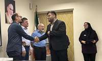 مراسم تقدیر از مجاهدت‌های کادر درمان بیمارستان پیامبر اعظم (ص) قشم در جنگ رمضان برگزار شد